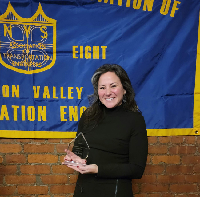 NYSATE Section 8 Awards Jessica the 2024 TPOY